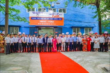 越南HNIVC-FUNA实训中心签约仪式&揭牌仪式隆重举行！！！